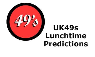Uk49s Lunchtime Prediction 25 May 2022