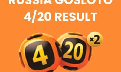 Russia Gosloto 4/20 Results